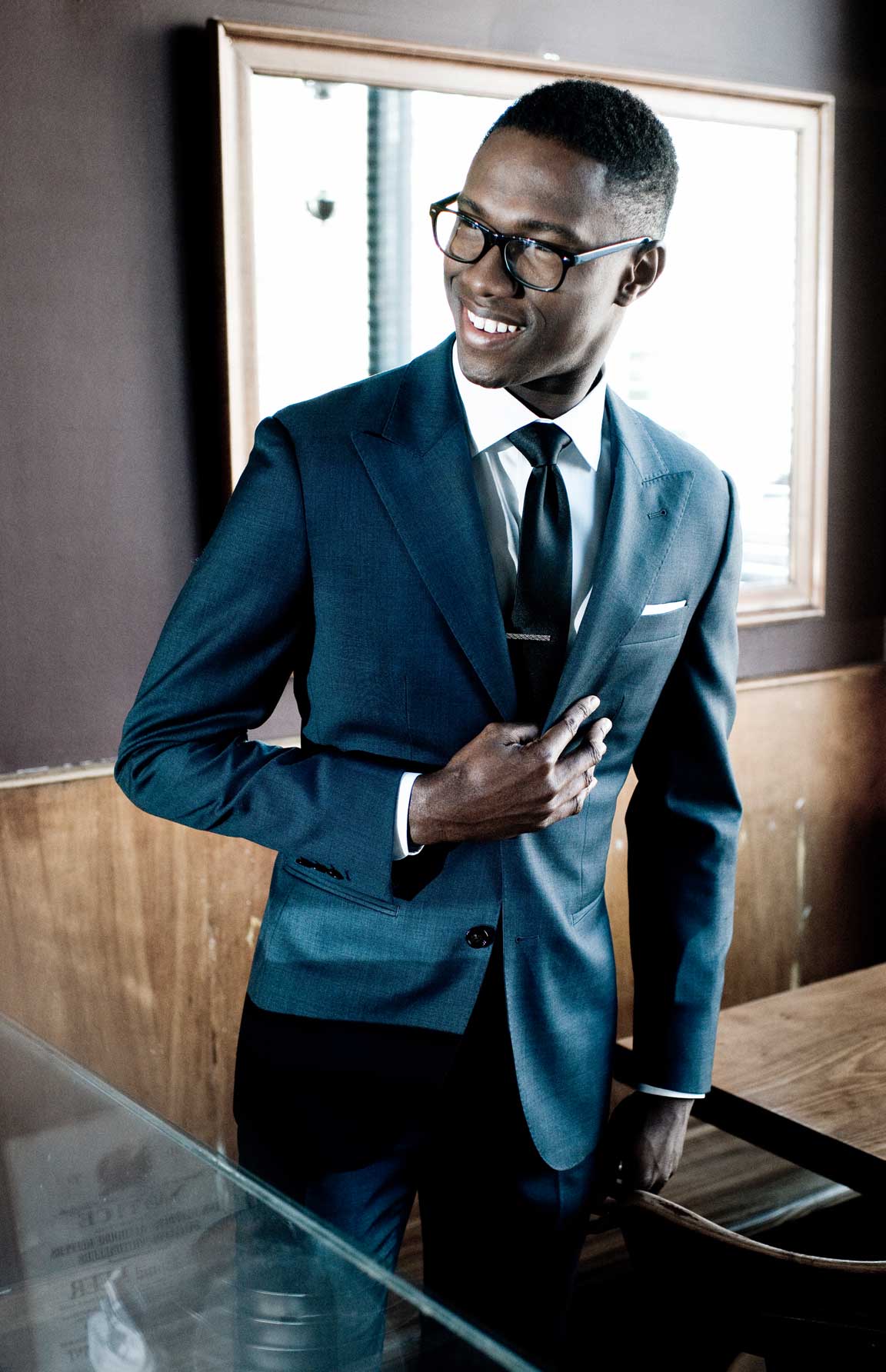 Look great in your first suit with custom Indochino.